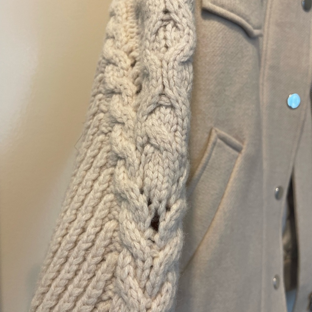 Veronica Beard Mix Media coat - Picture 3 of 6